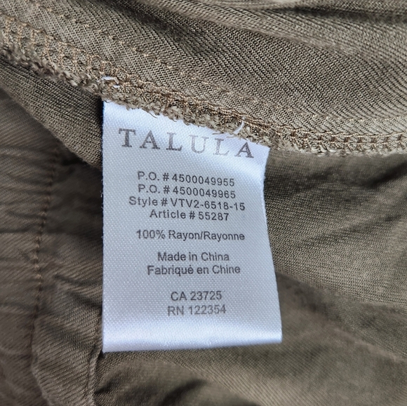 Vintage Talula Green Pants - Picture 10 of 10
